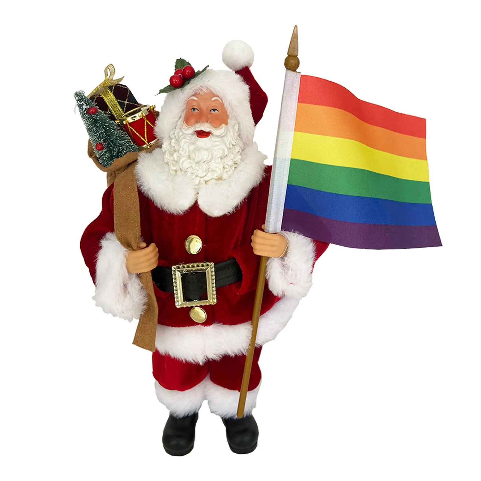 12" Pride Santa