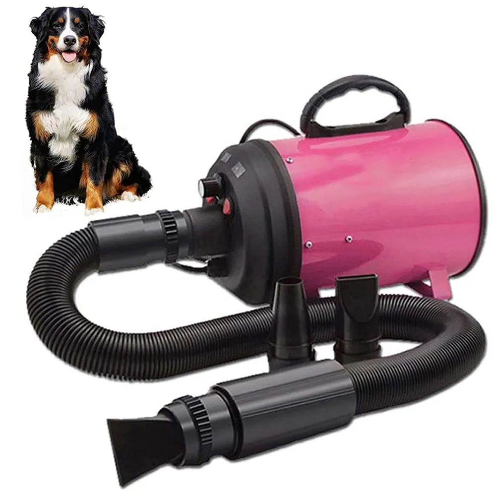 2800W Adjustable Dog Dryer with 4 Nozzles