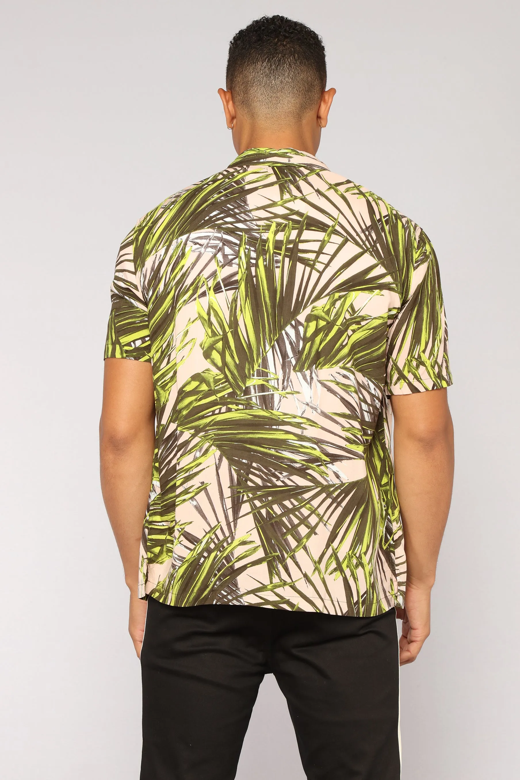 29 Palms Short Sleeve Woven Top - Pink/Combo