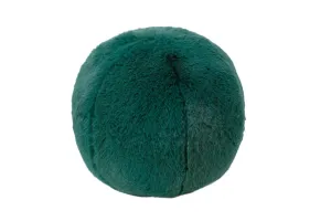 Alpine Green Faux Fur Snowball by Evelyne Prélonge