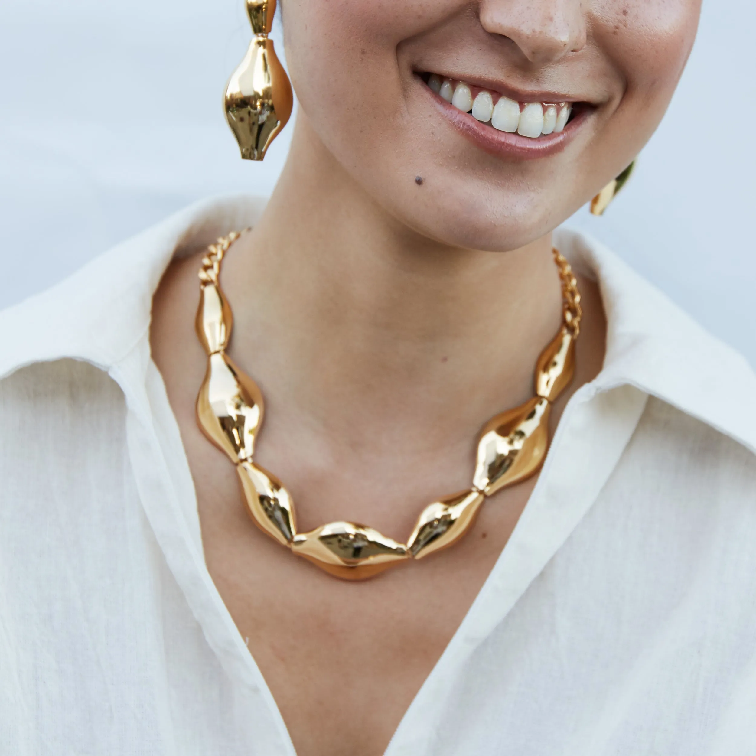 Amphora Collar - Gold