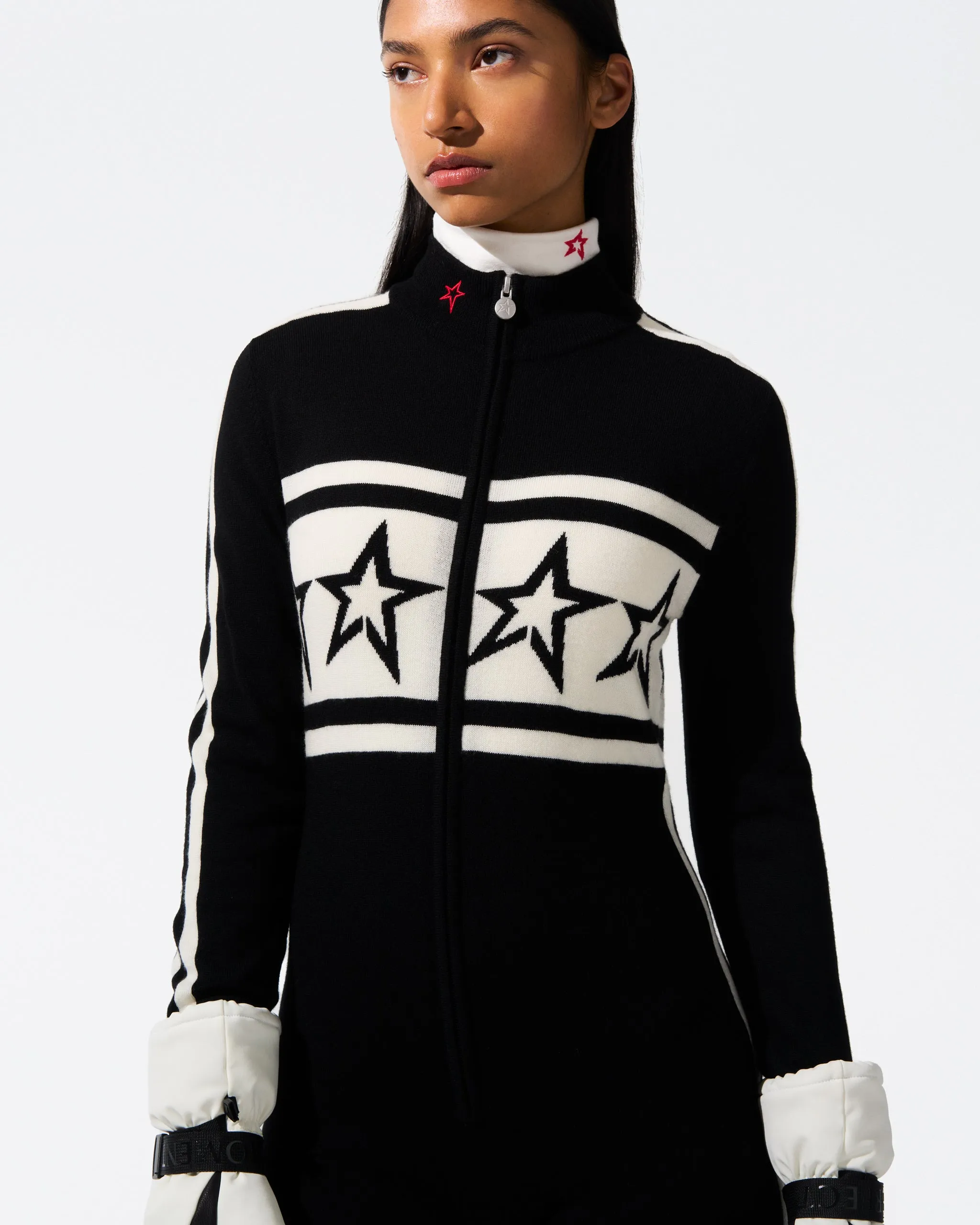 Apres Team Jumpsuit Star - Black