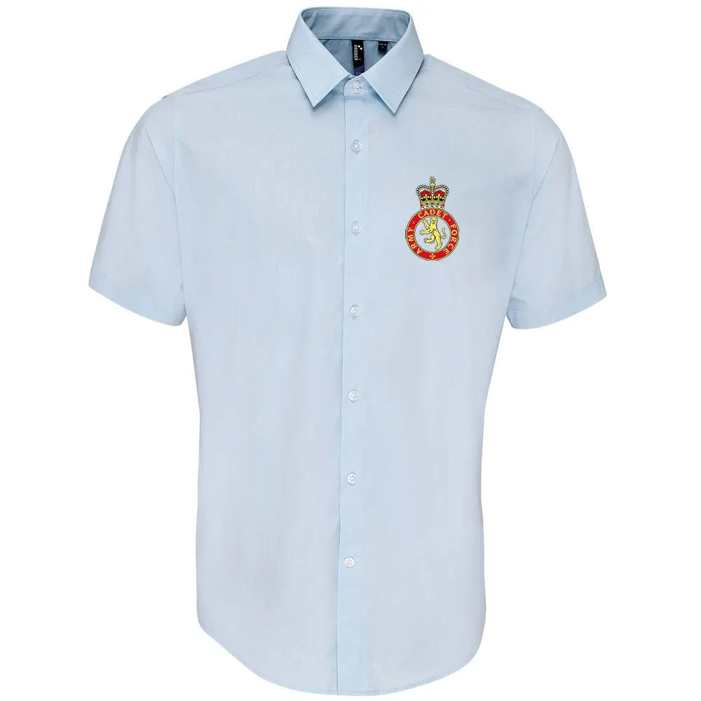 Army Cadet Force Embroidered Short Sleeve Oxford Shirt