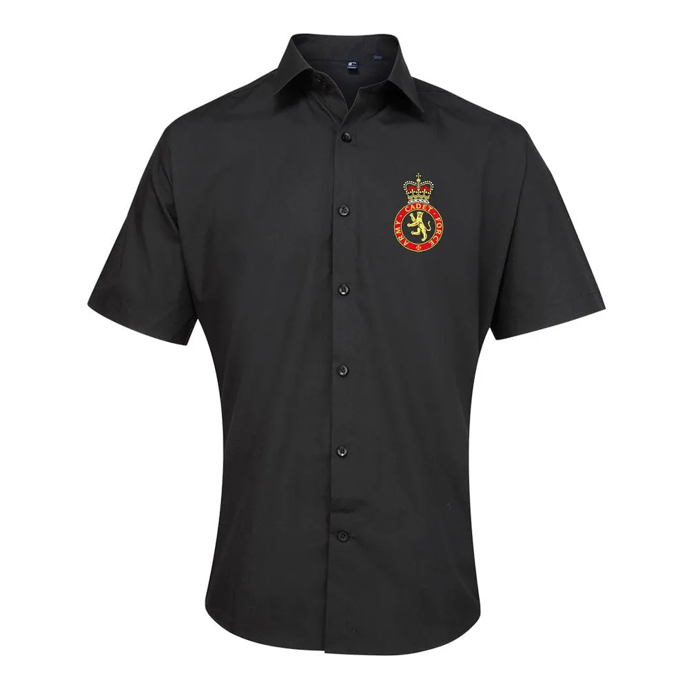 Army Cadet Force Embroidered Short Sleeve Oxford Shirt