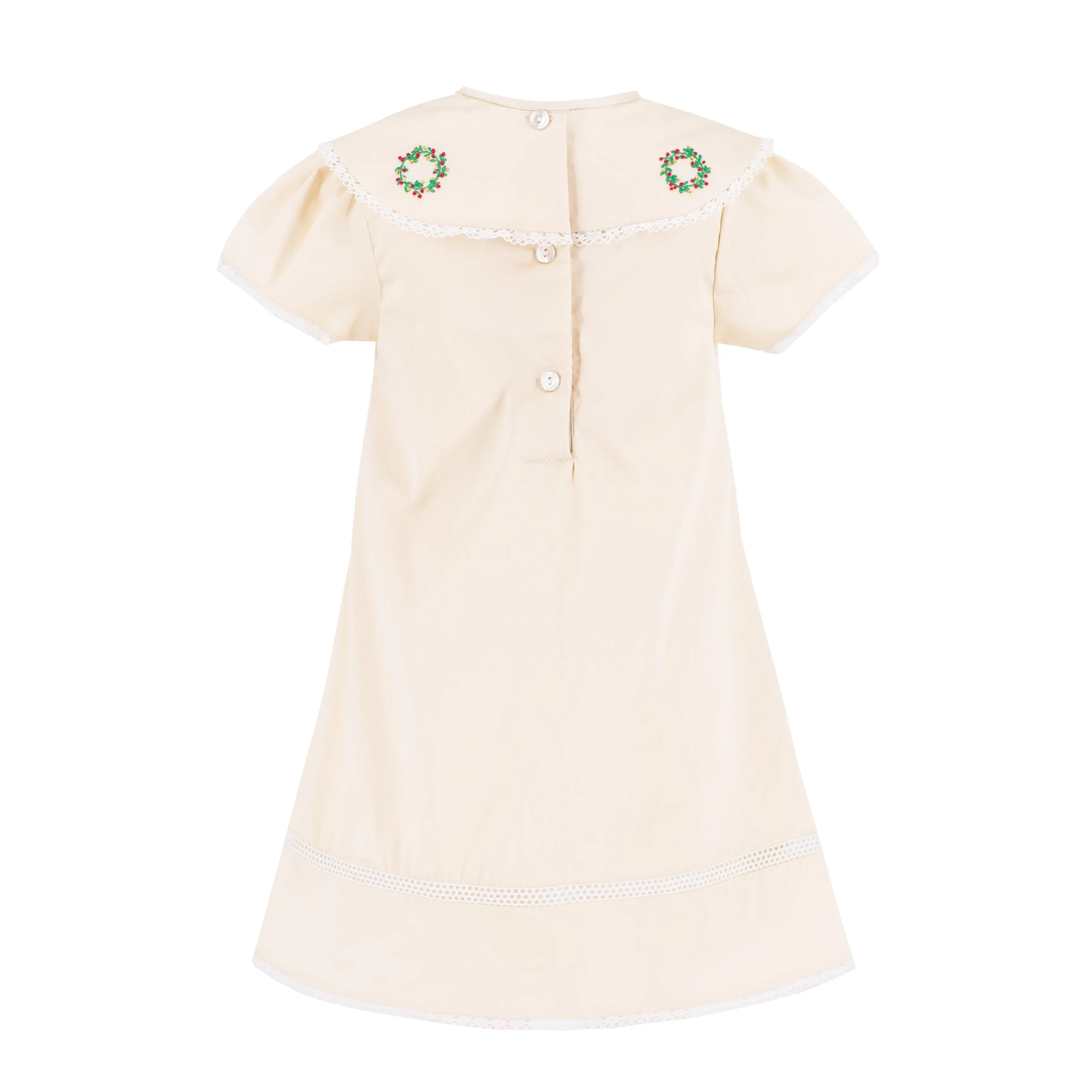 Avery Girl Dress - Cream