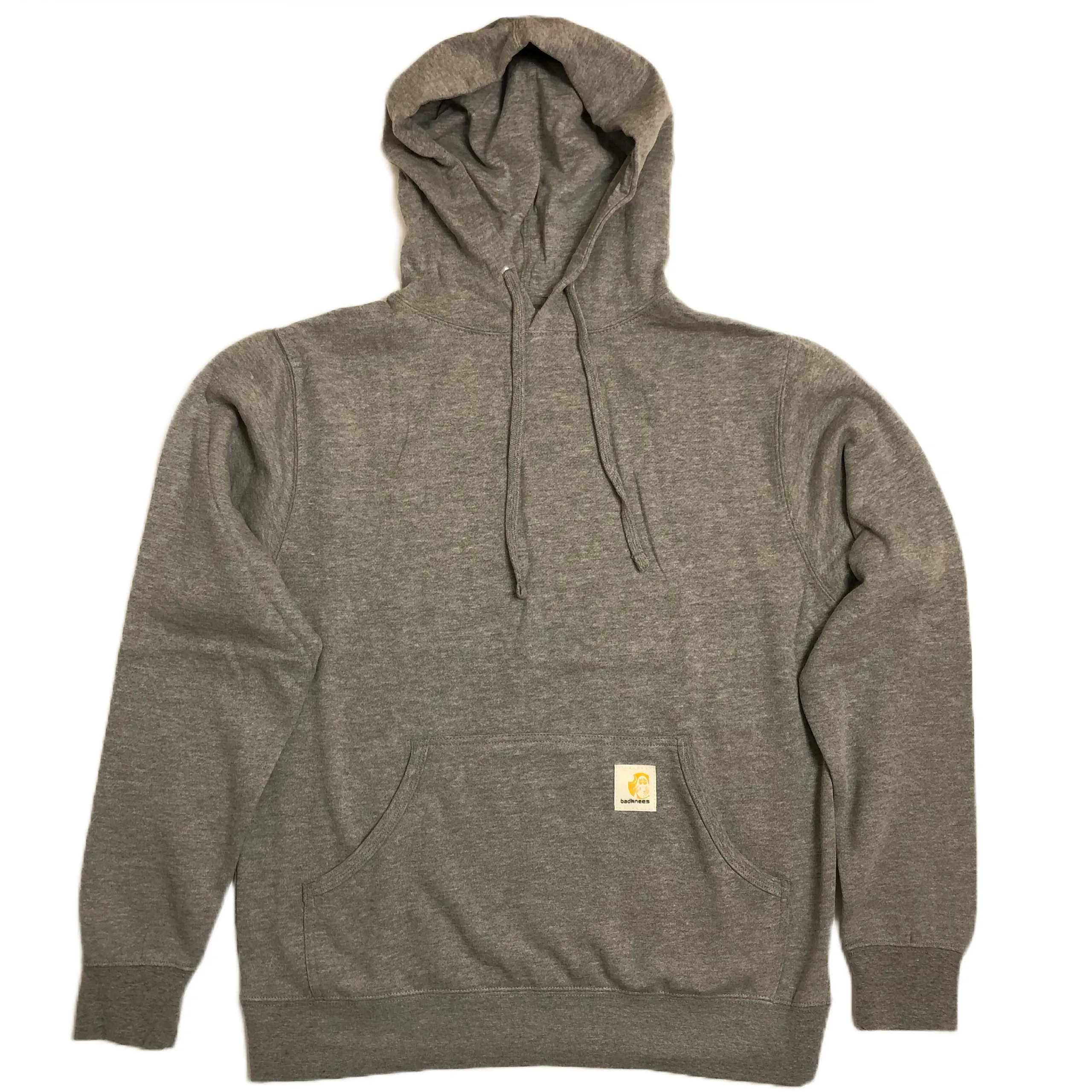 Badknees Workwear Hoodie - Gunmetal Heather