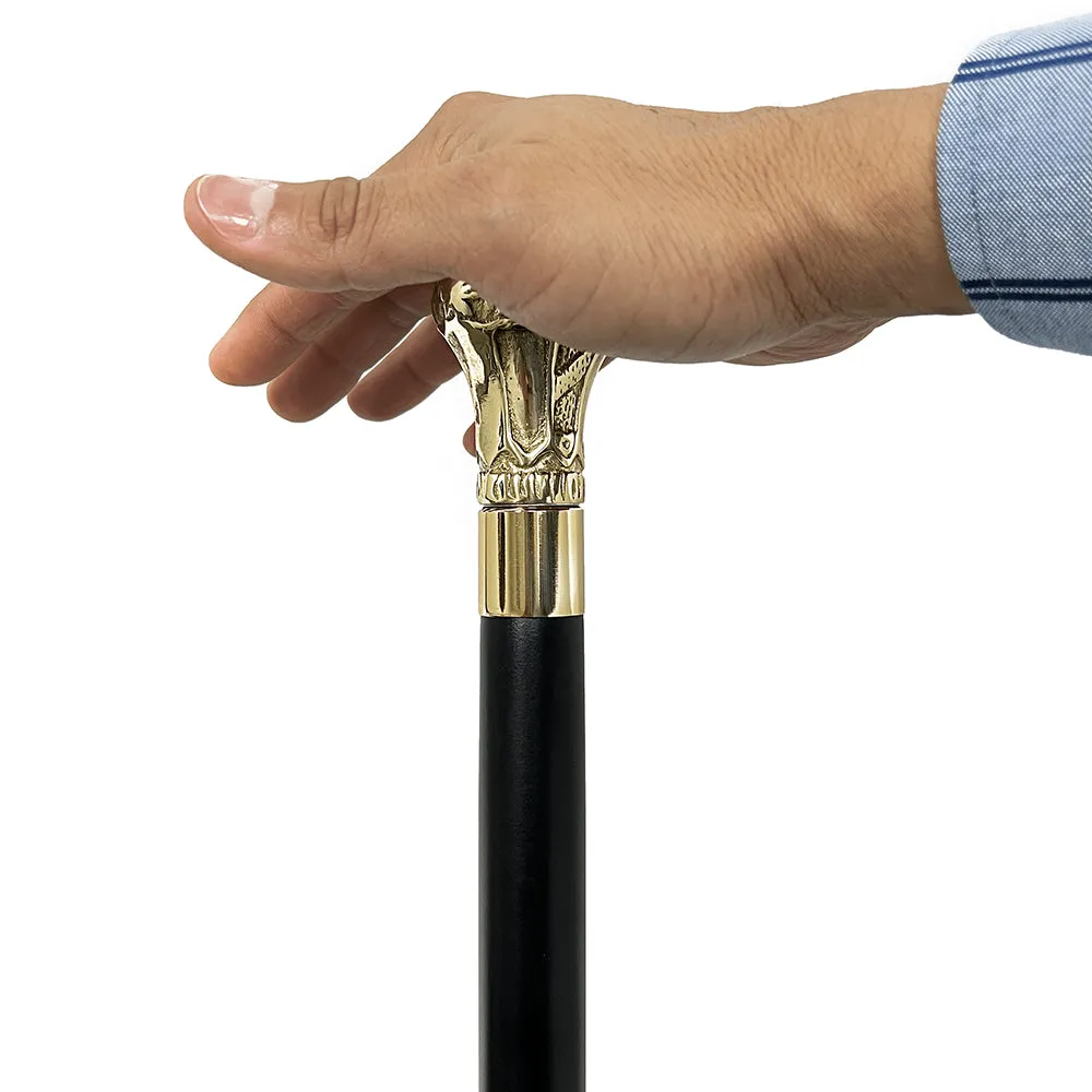 Bat Masterson Premium Brass Knob Cane: Legendary Replica