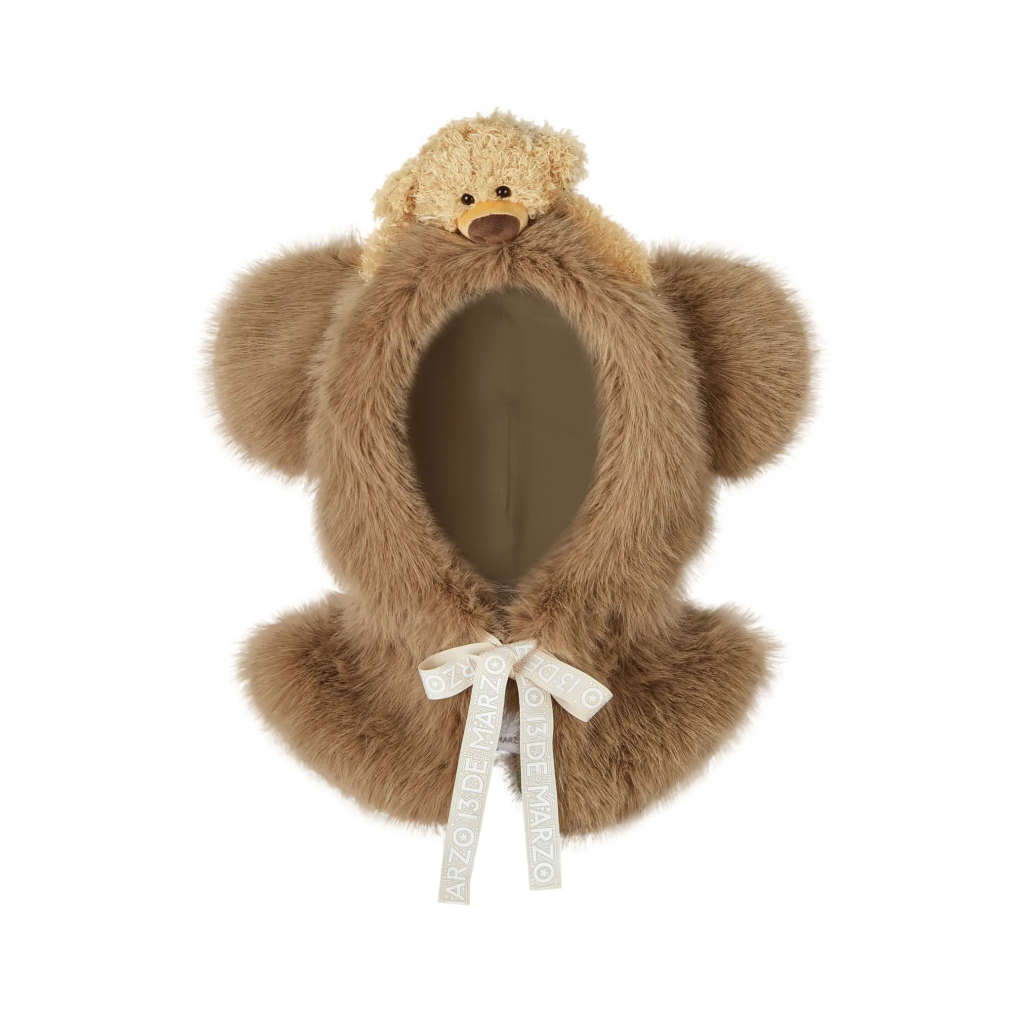 Bear Doozoo Cosplay Balaclava Hat in Brown