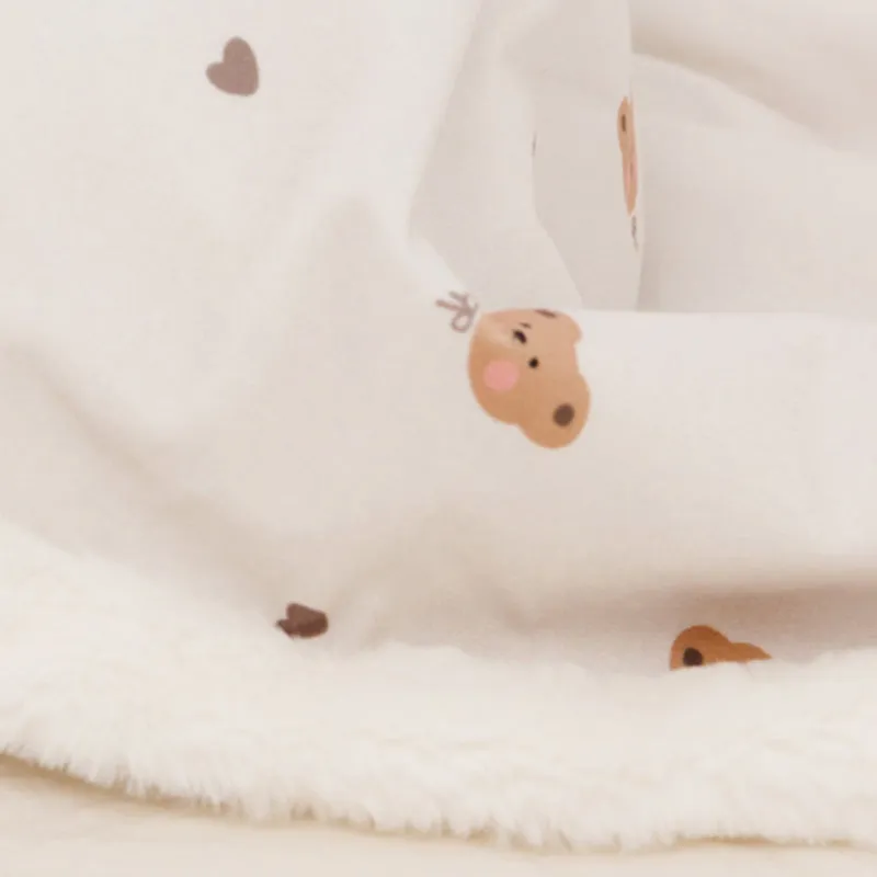 Bebenuvo Cloud Fur Snow Blanket-Mini Bear