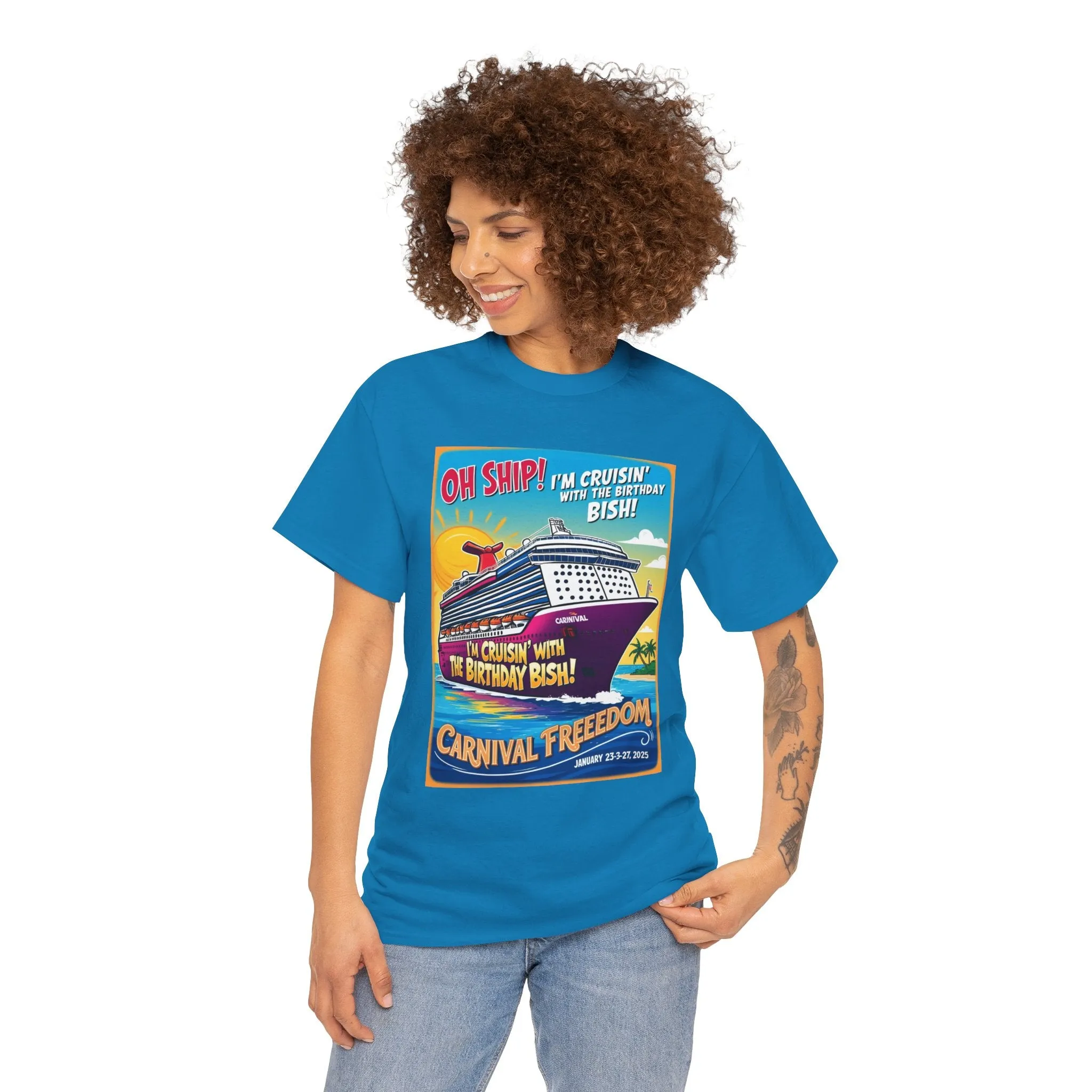 Birthday Cruise Ship Tee