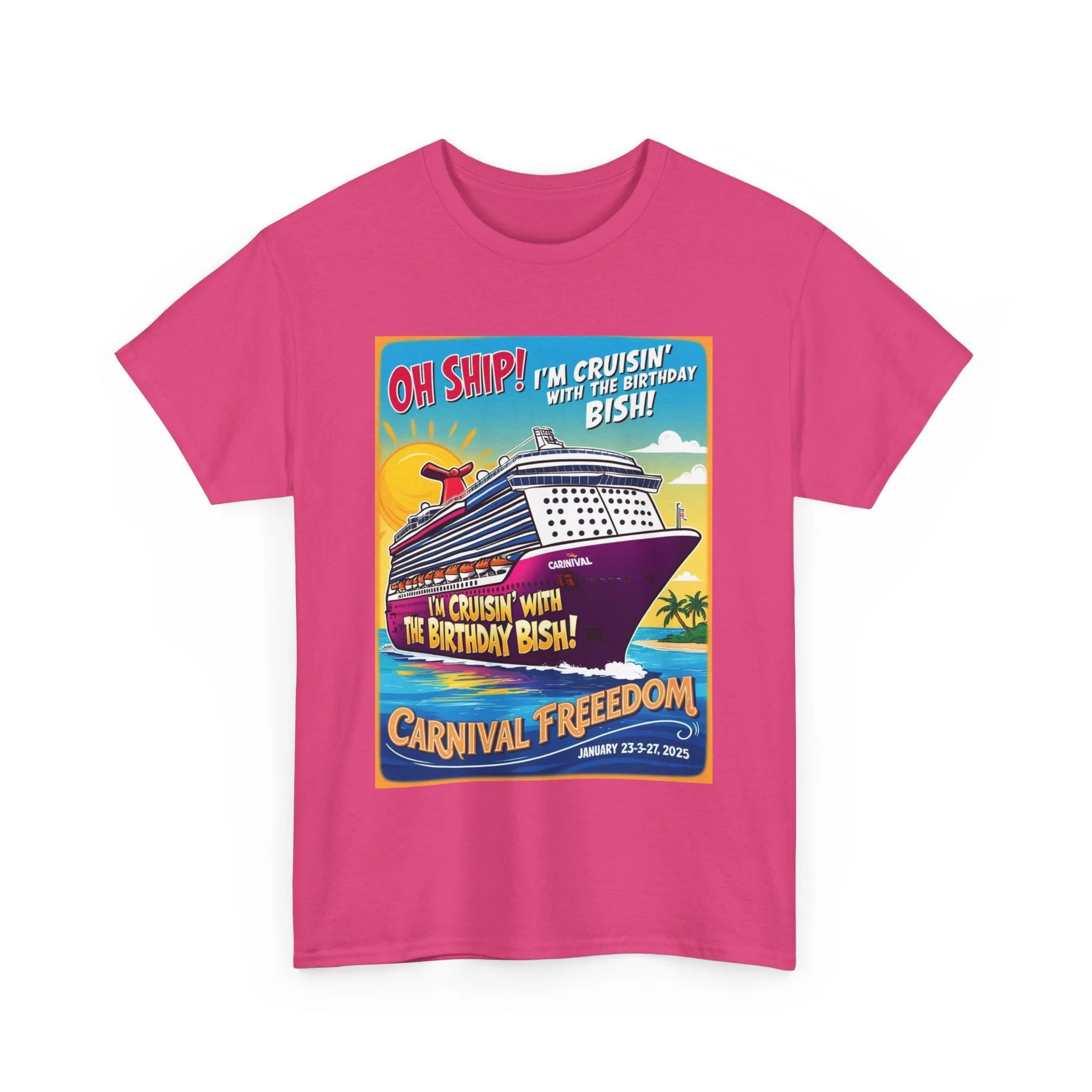 Birthday Cruise Ship Tee