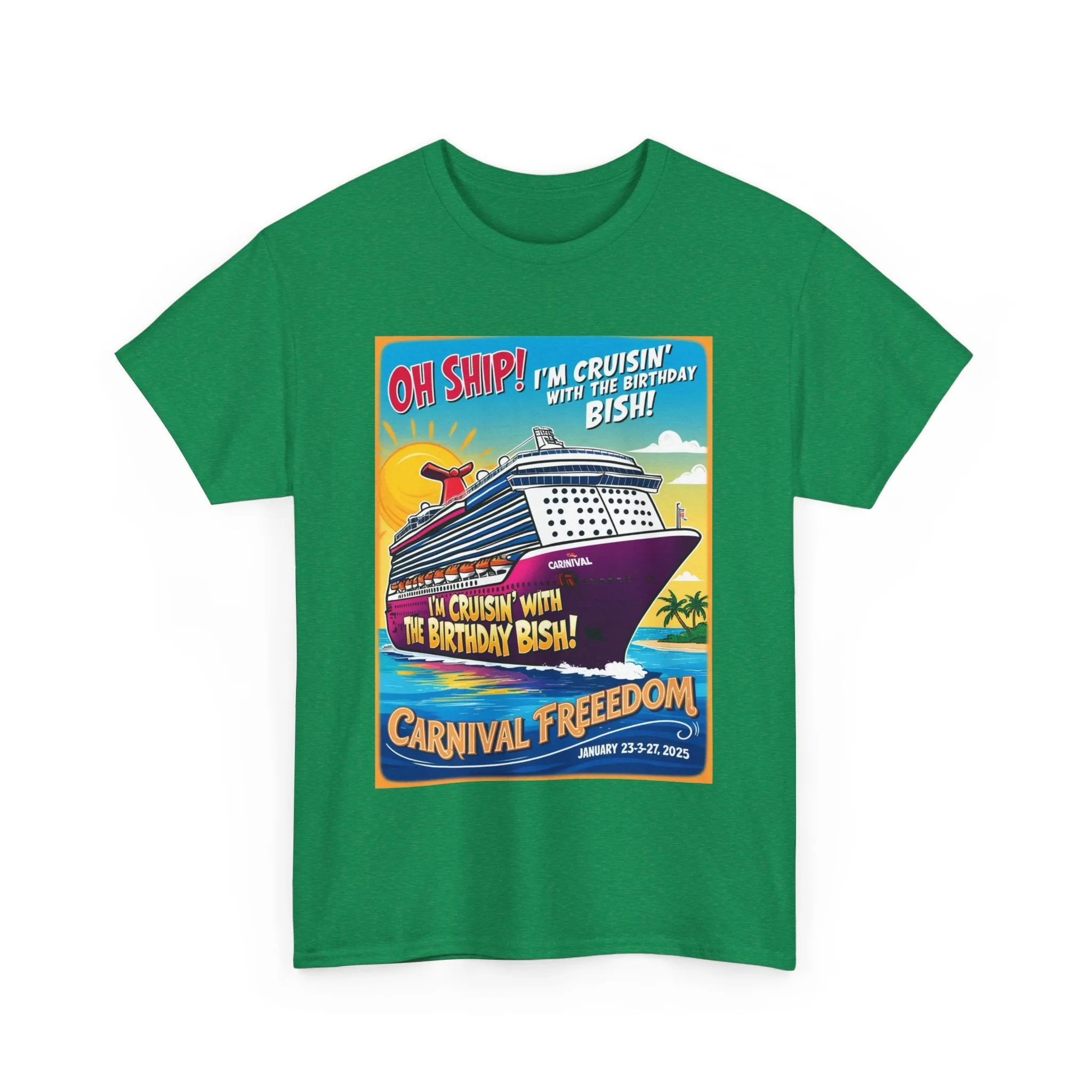 Birthday Cruise Ship Tee