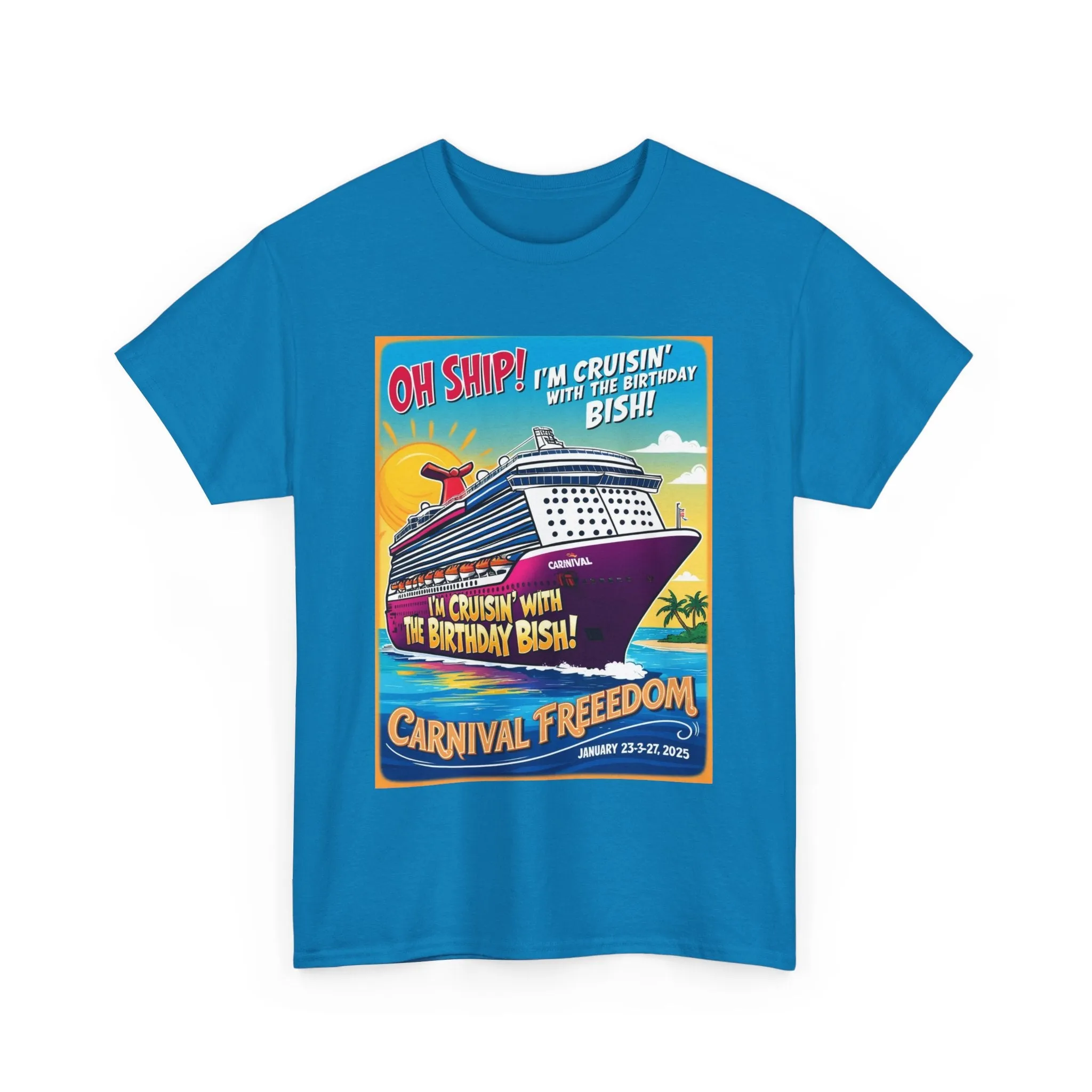 Birthday Cruise Ship Tee