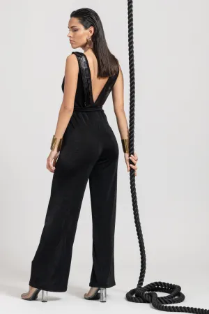 BLACK JUMPSUIT