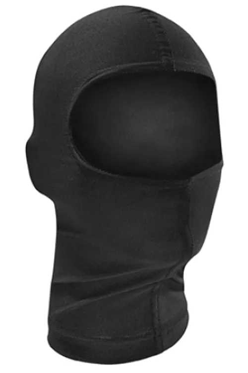 Black Stretch Nylon Balaclava