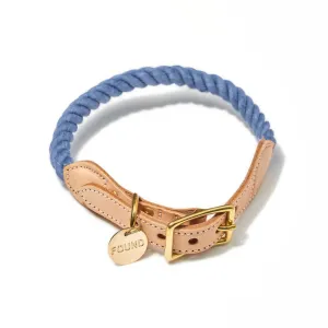 Blue Jean Up-Cycled Rope Cat & Dog Collar