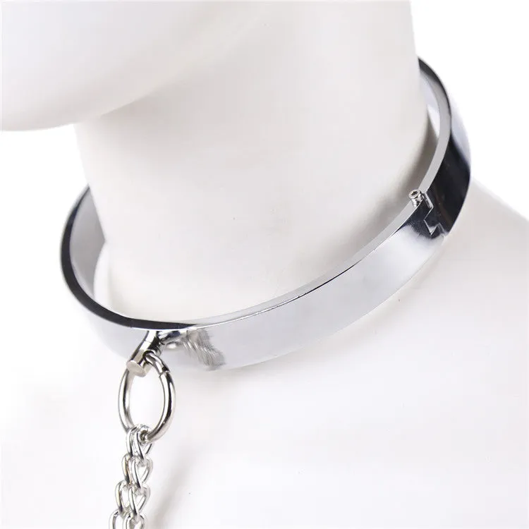 Bondage Collar, Chain and Lead