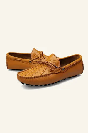 Brown Slip-on Men's Casual Shoes