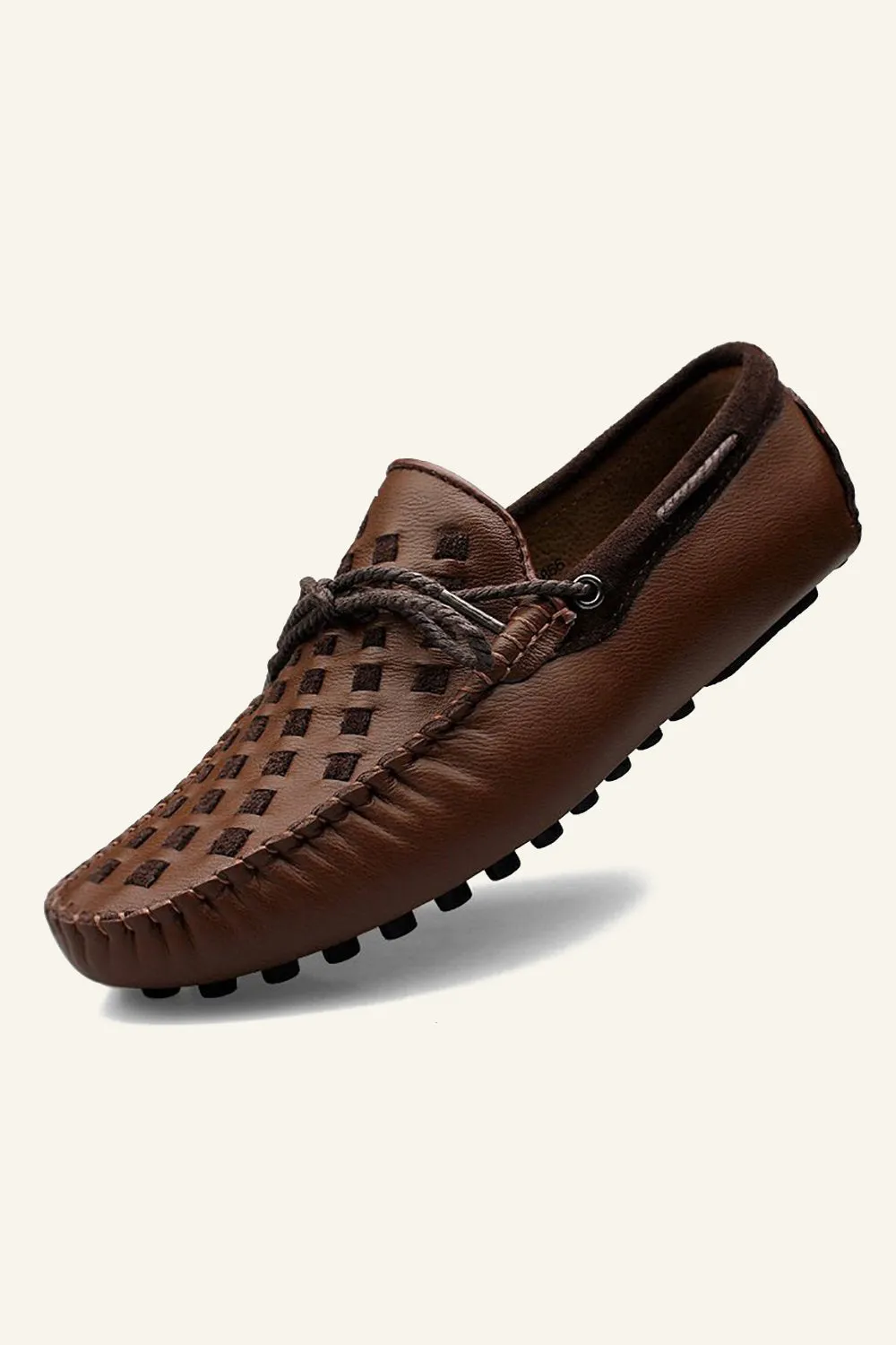 Brown Slip-on Men's Casual Shoes