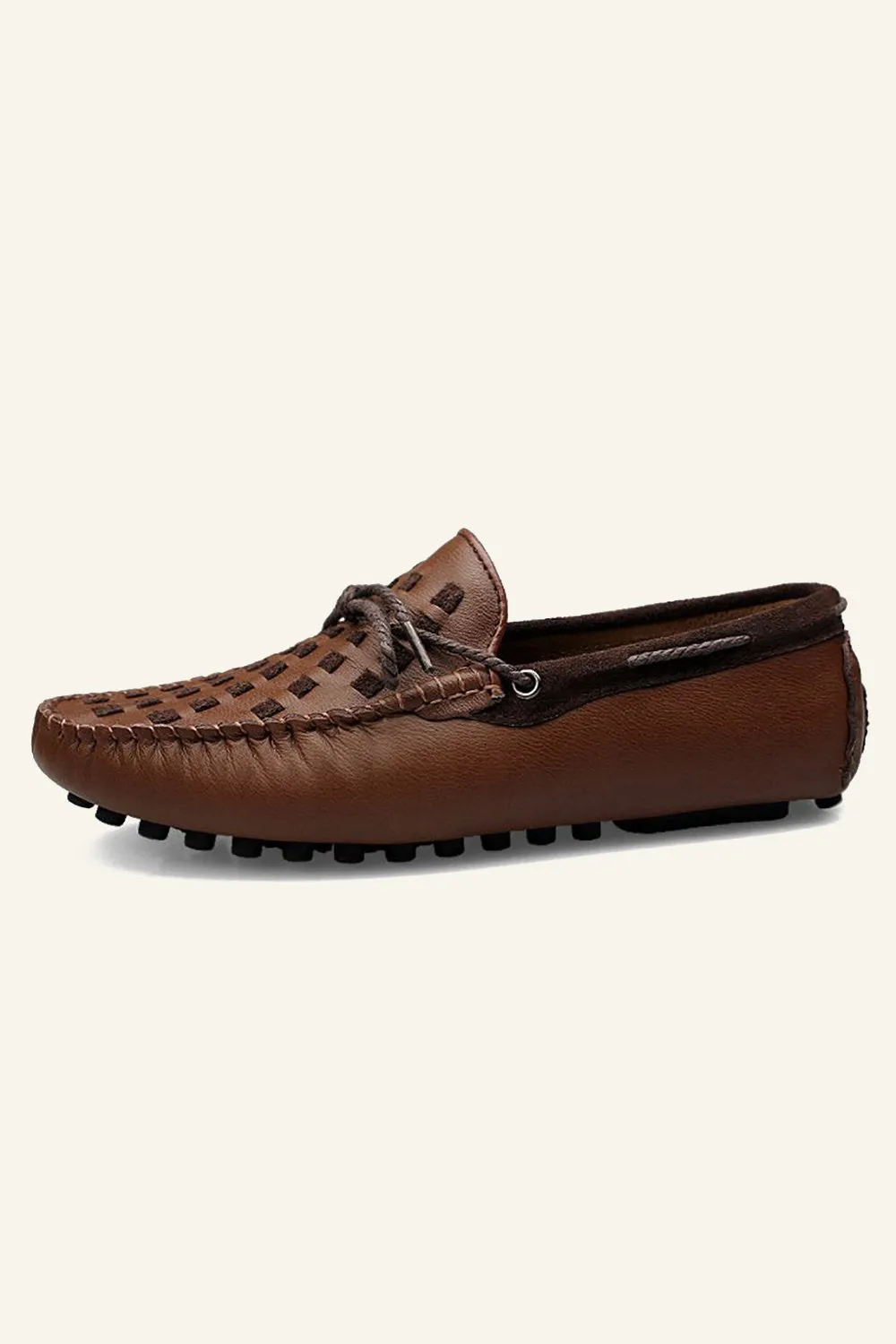 Brown Slip-on Men's Casual Shoes