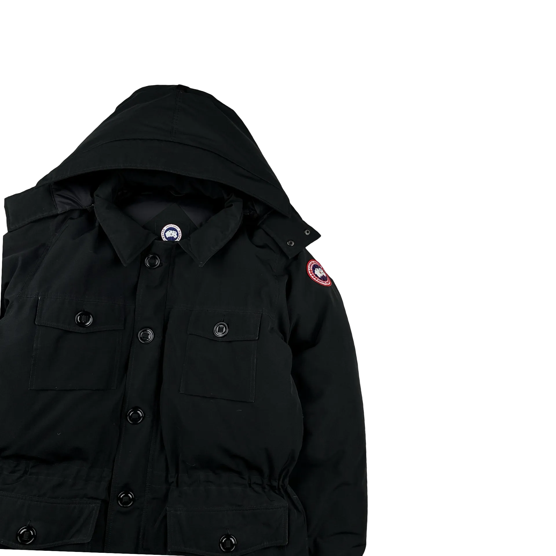 Canada Goose Black Premium Down Banff Parka Jacket - XL