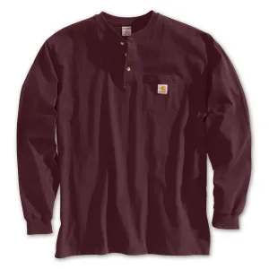 Carhartt Men's Tall Port Workwear Pocket L/S Henley