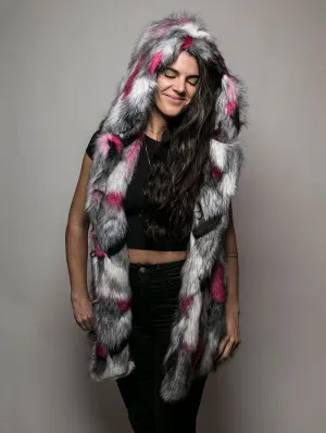 CE Whimsical Alpaca Faux Fur Vest