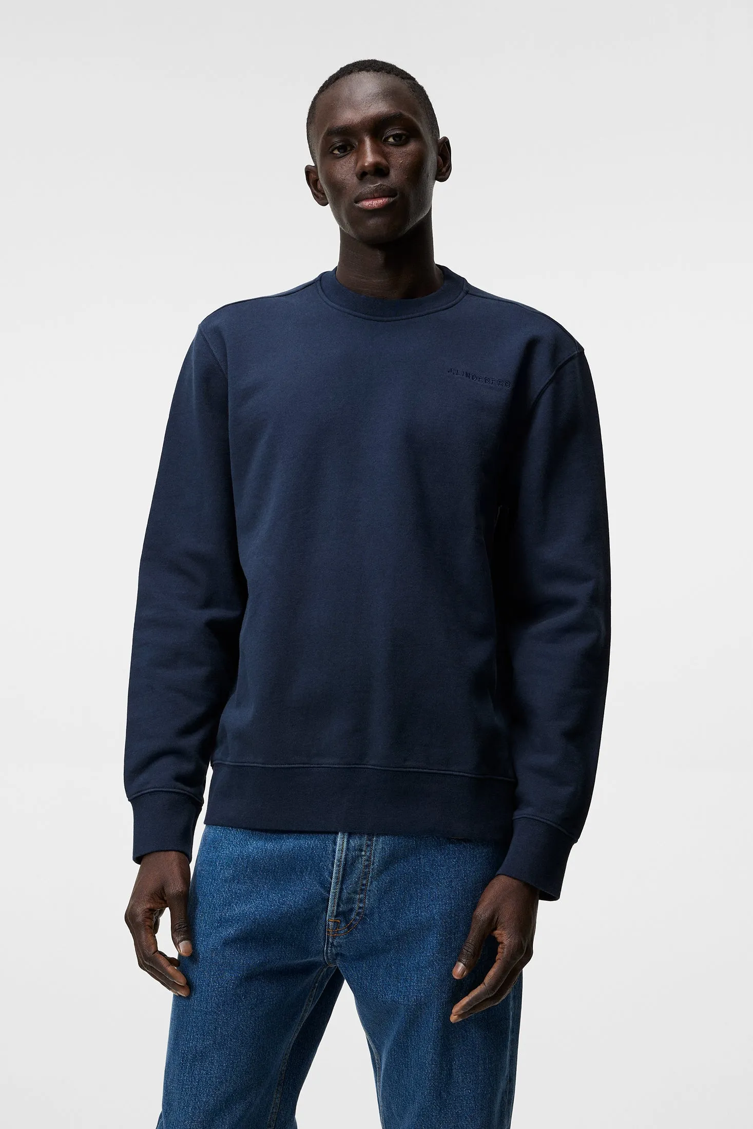 Chip Crew Neck Sweatshirt / JL Navy