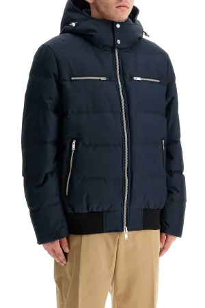 cloud hooded down jacket