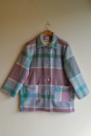 Coat | Grandad Check | Wool | Large