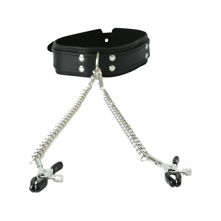 Collar with Nipple Clamps