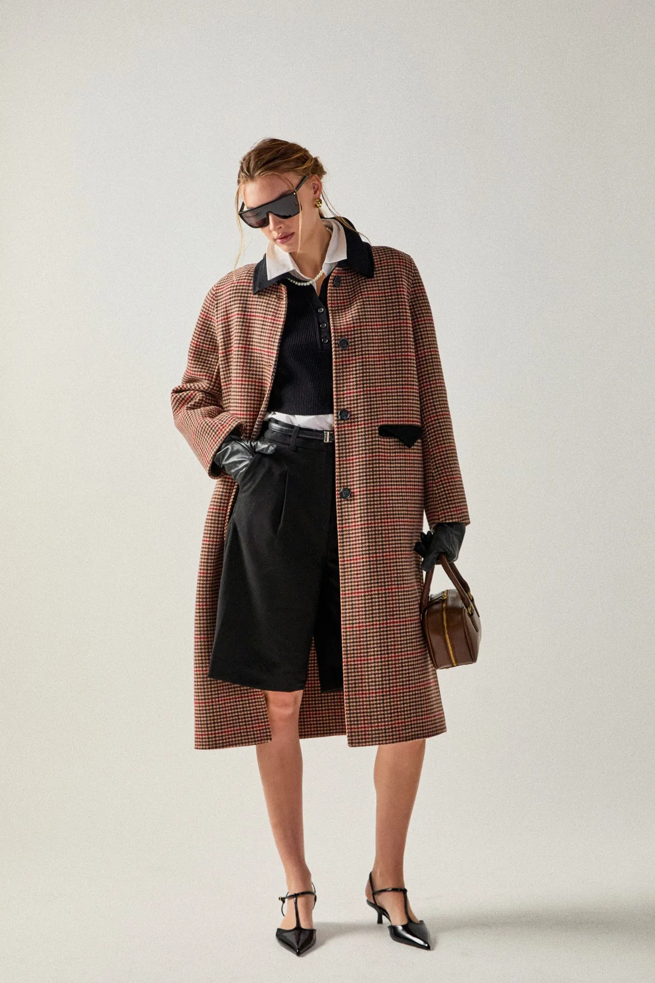 Color Block Coat