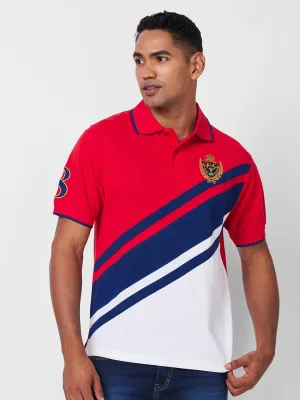 Colour Block Polo