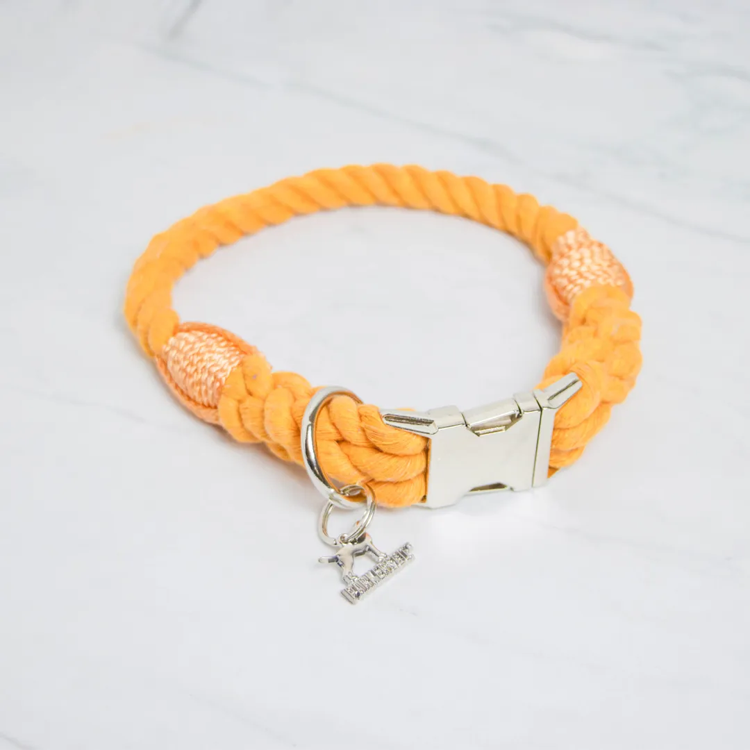 Cotton Rope Buckle Collar