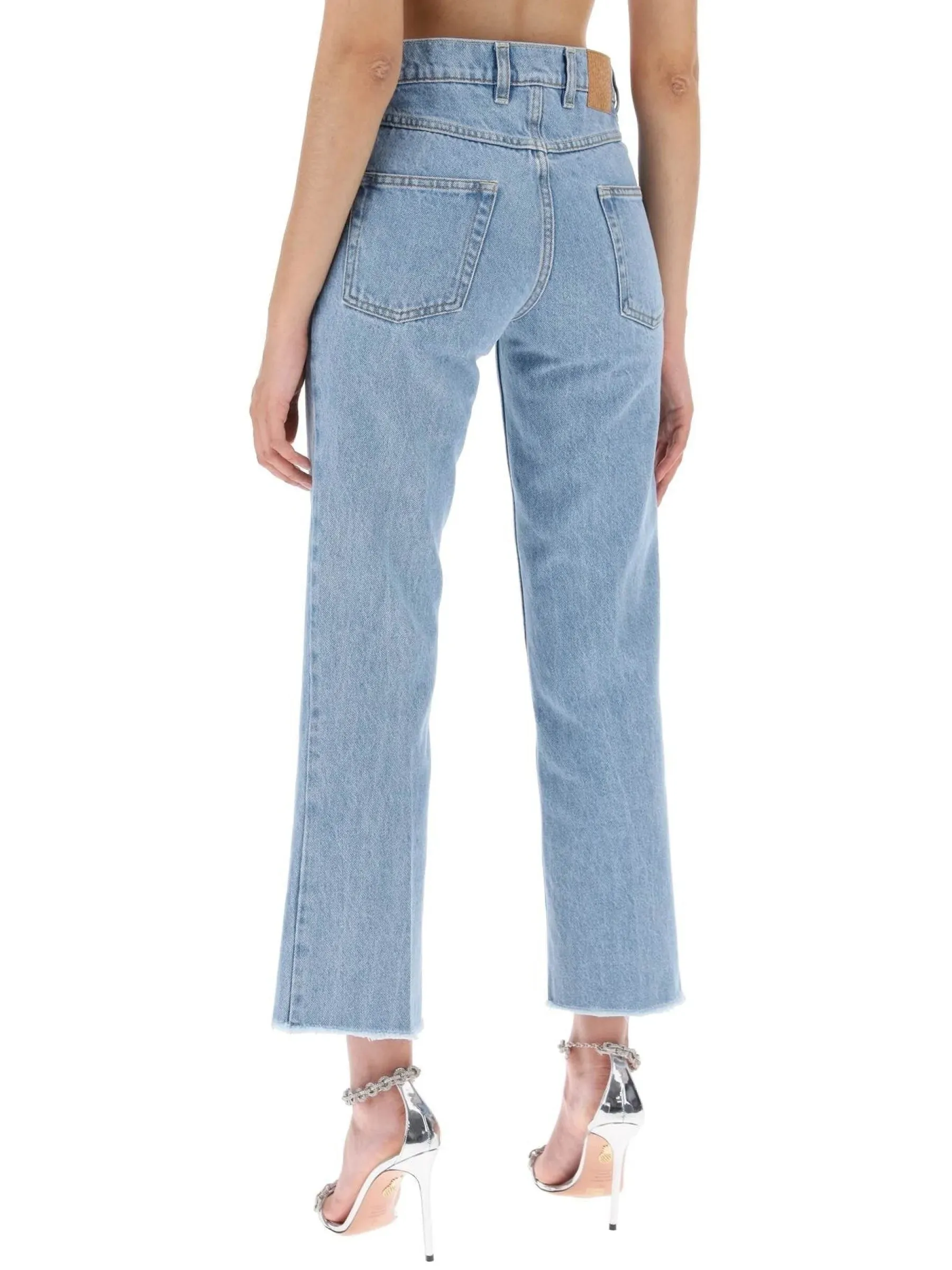 Cropped Flare Jeans