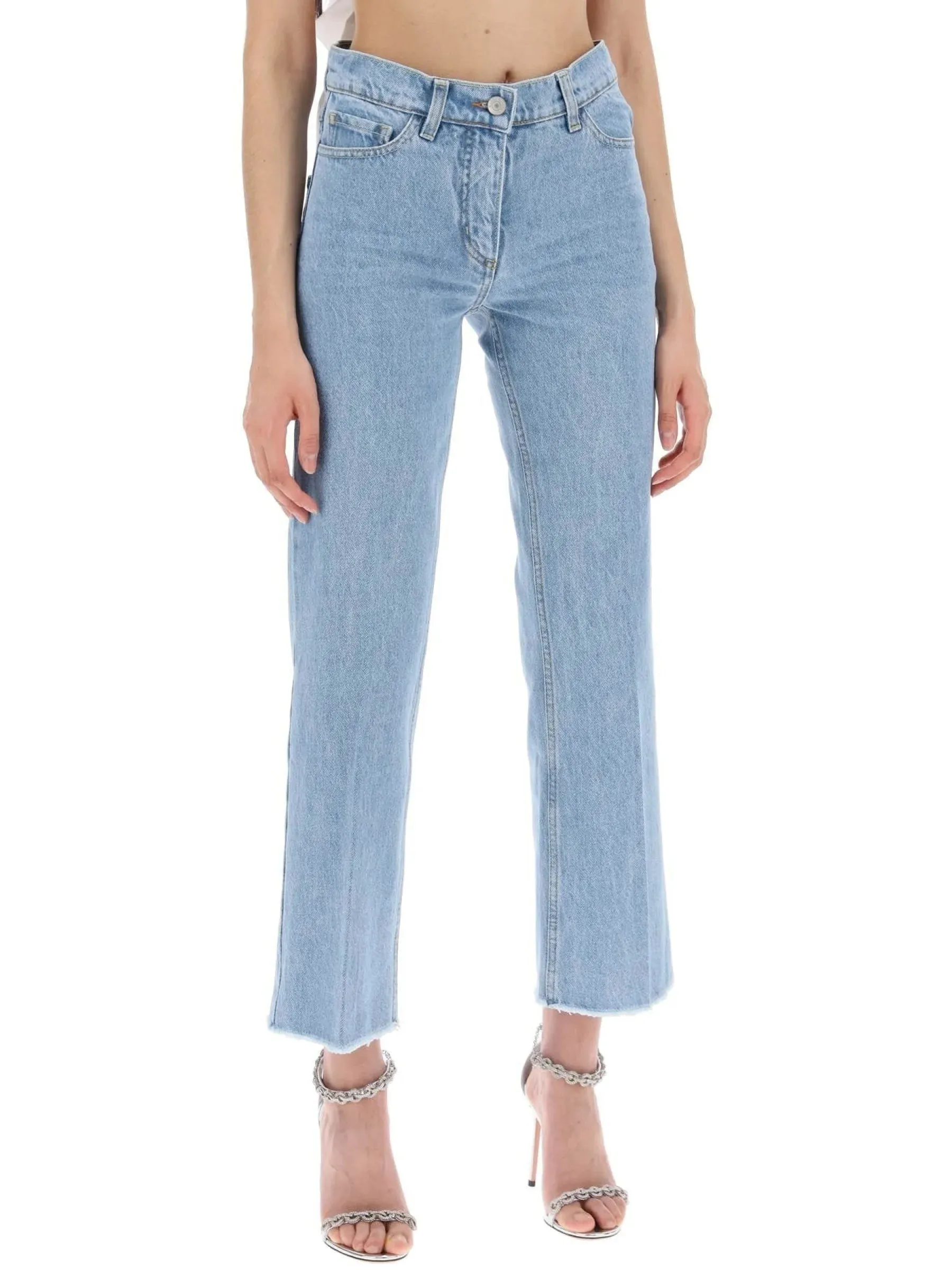 Cropped Flare Jeans