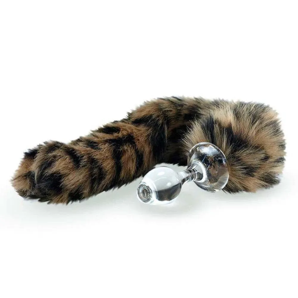 Crystal Delights Minx Tail Plug Mongolian Black