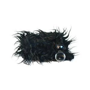 Crystal Delights Minx Tail Plug Mongolian Black