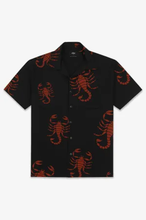 Cuban Shirt | Red Scorpion