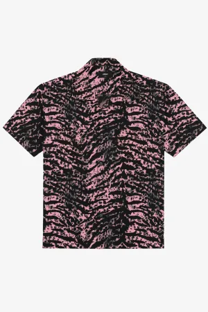 Cuban Shirt Wild Zebra | Pink