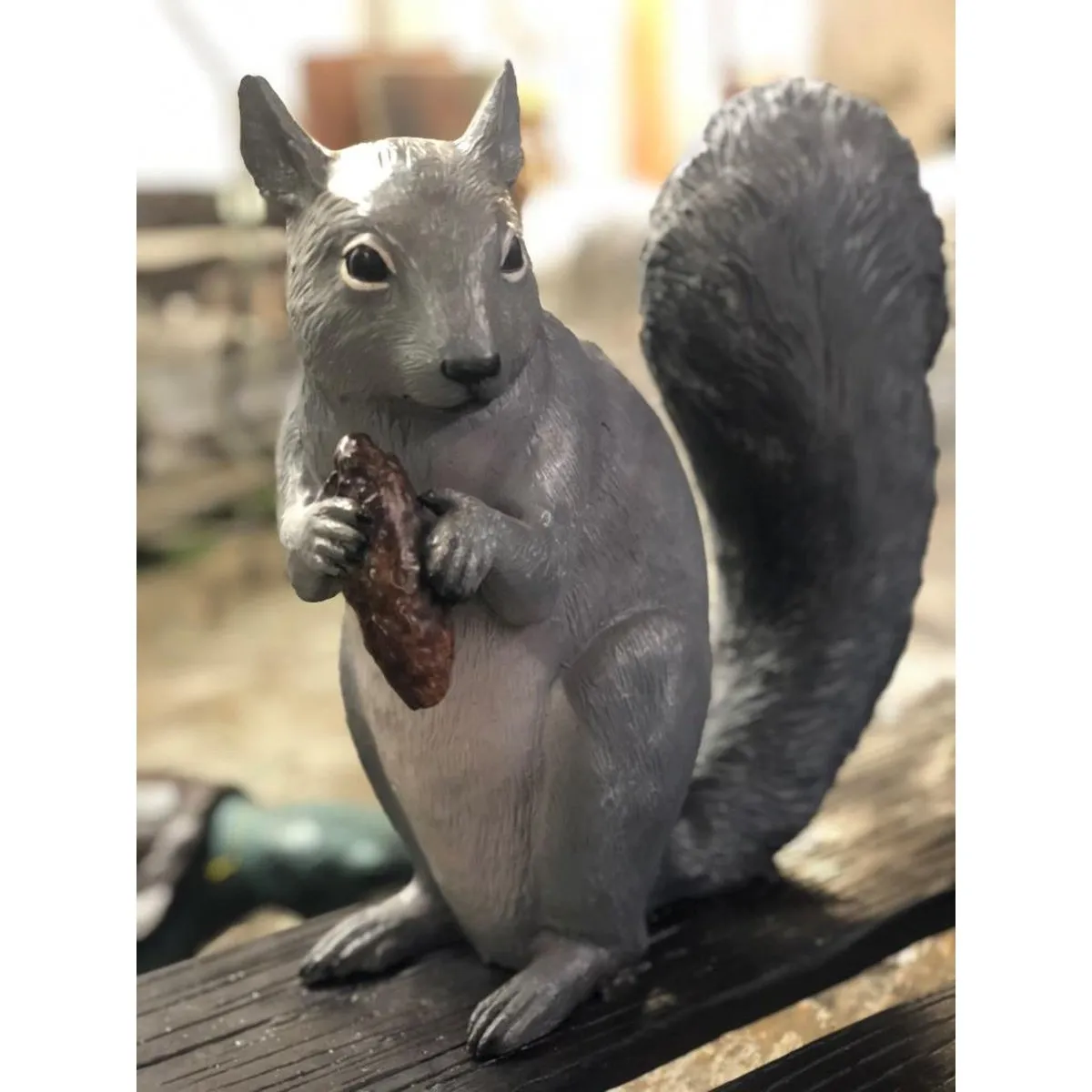 Custom Bronze Squirrel Statue