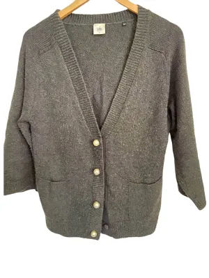 Dark Winter Gray Sweater Cardigan