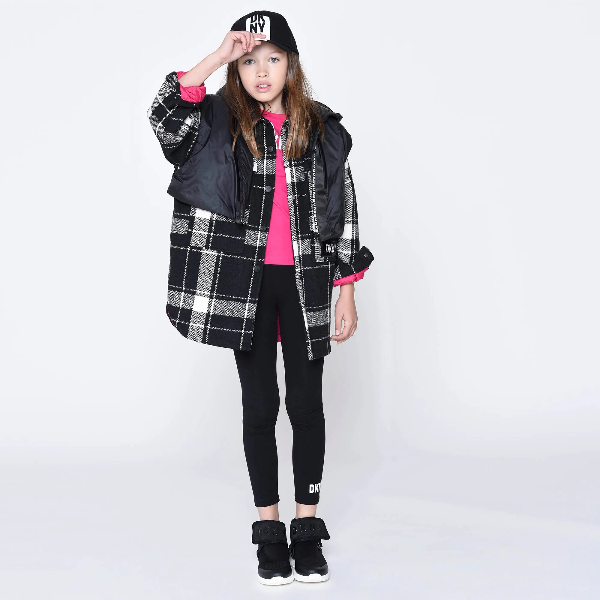 DKNY Flannel 2 in 1 Jacket