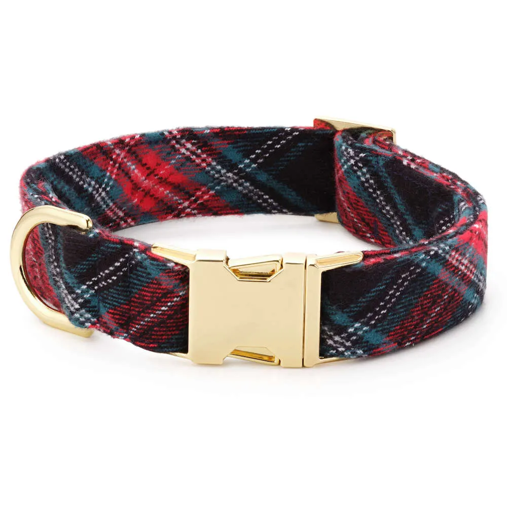 Draper James x TFD Georgia Plaid Lady Bow Collar