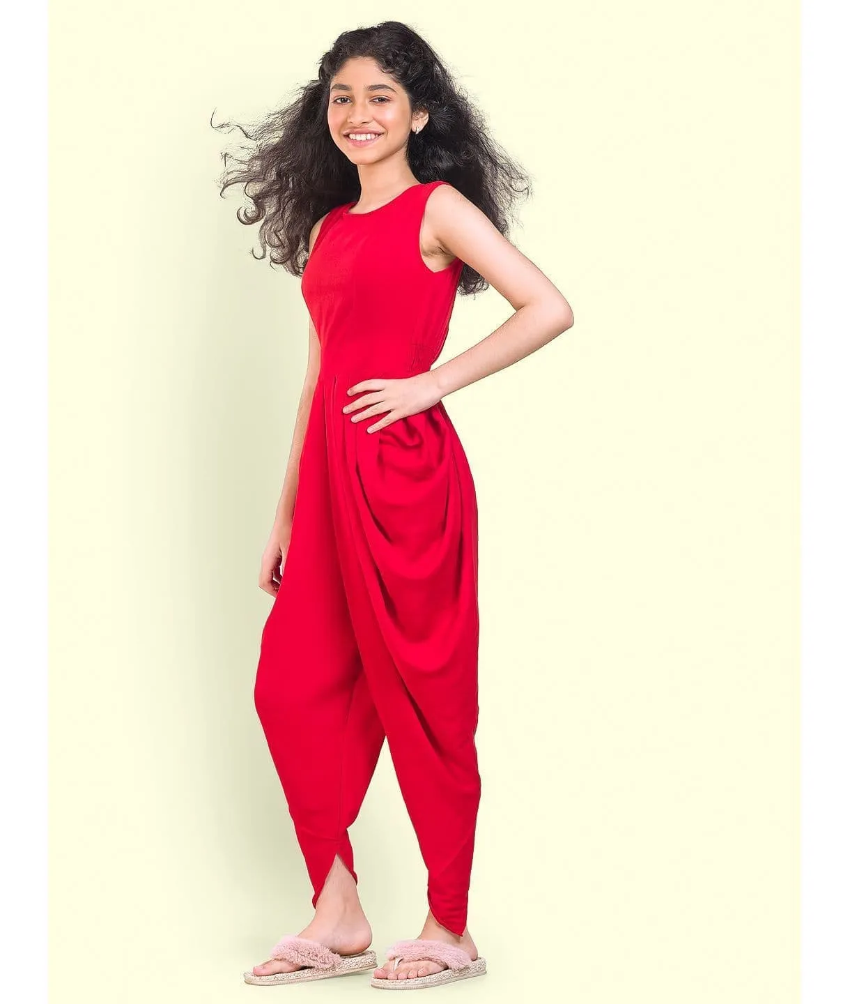 Elasticated Dhoti Jumpsuit