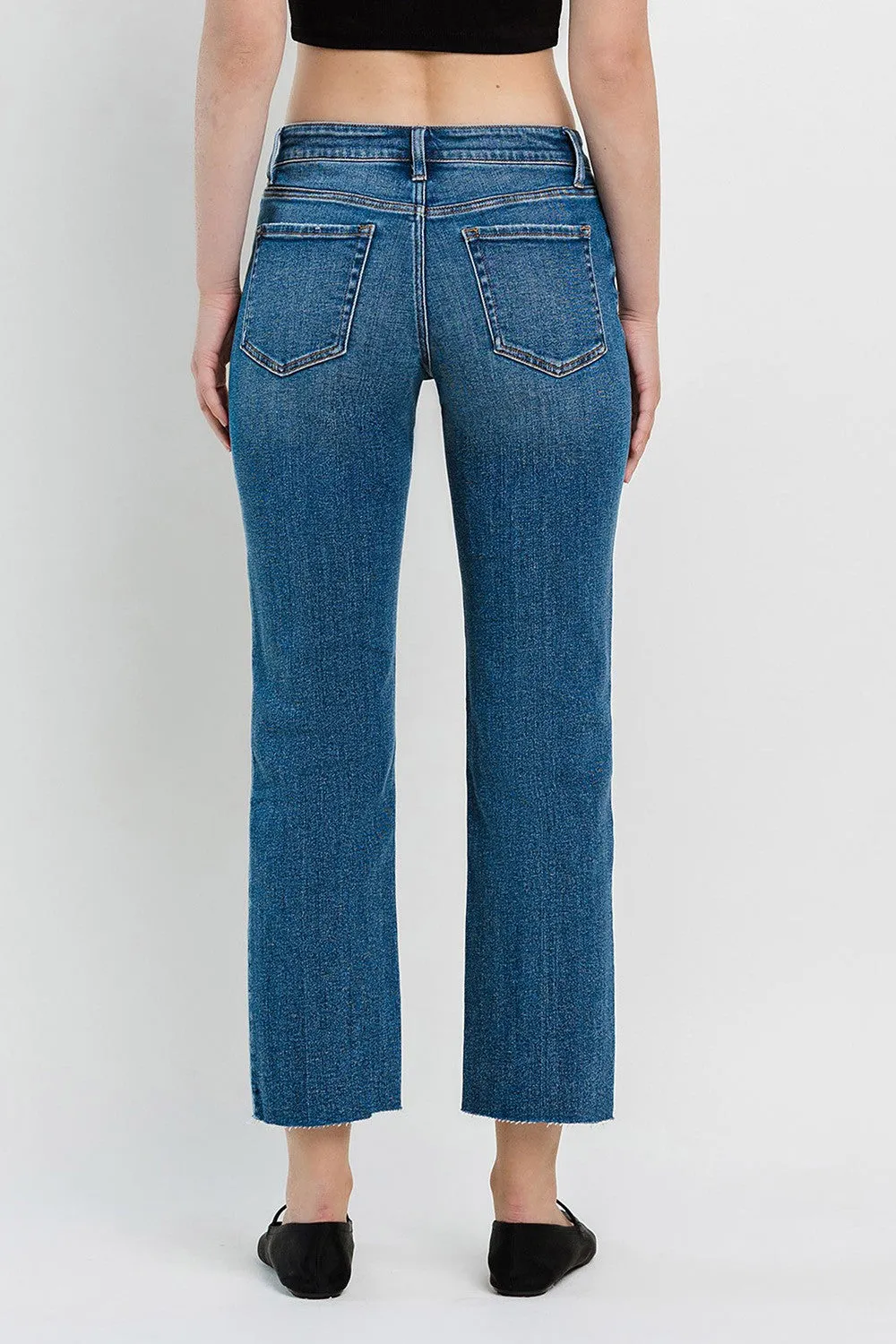 Encouragement Mid Rise Straight Jeans