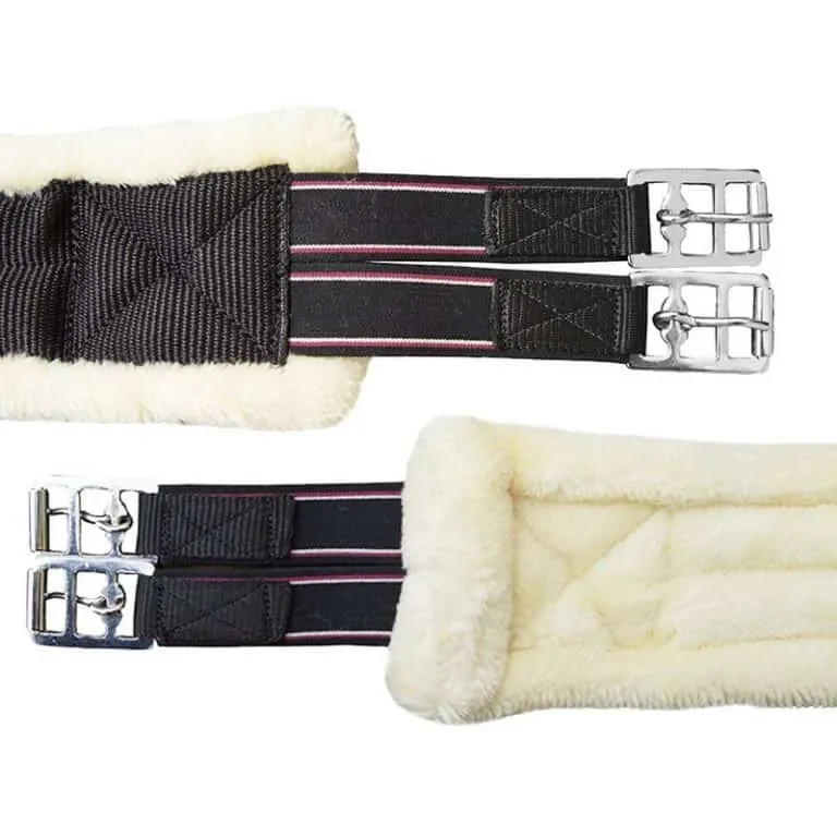 Equivia Faux Fur Girth with Double Elastic