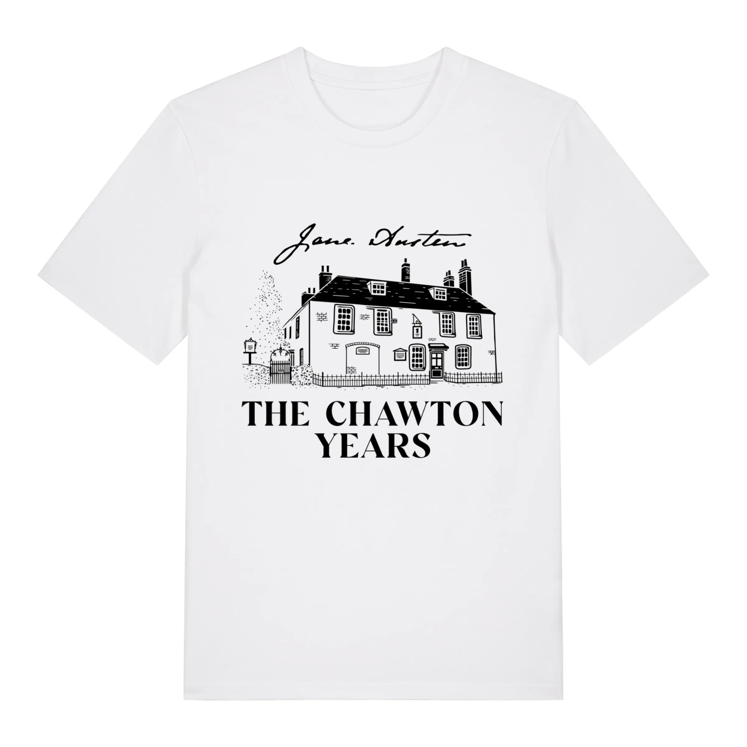 Exclusive Jane Austen's House - 'The Chawton Years' White T-Shirt