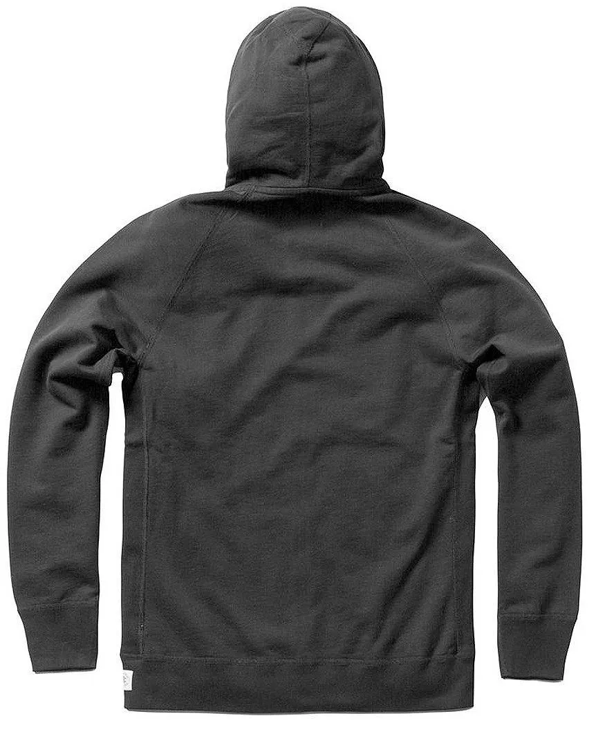 Full Zip Hoodie Heavyweight Terry Black