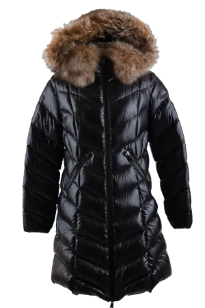 Fulmarre Long Down Coat W/ Fur Hood